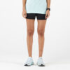 2-in-1-Laufshorts Kiprun Damen schwarz