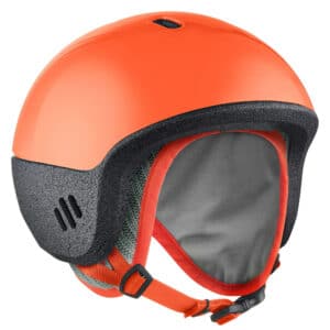 2-in-1-Ski-/Schlittenhelm Baby orange