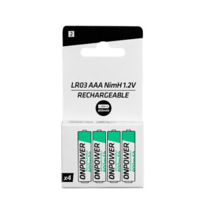 AAA-Akkus NimH 800 mAh 4 Stück