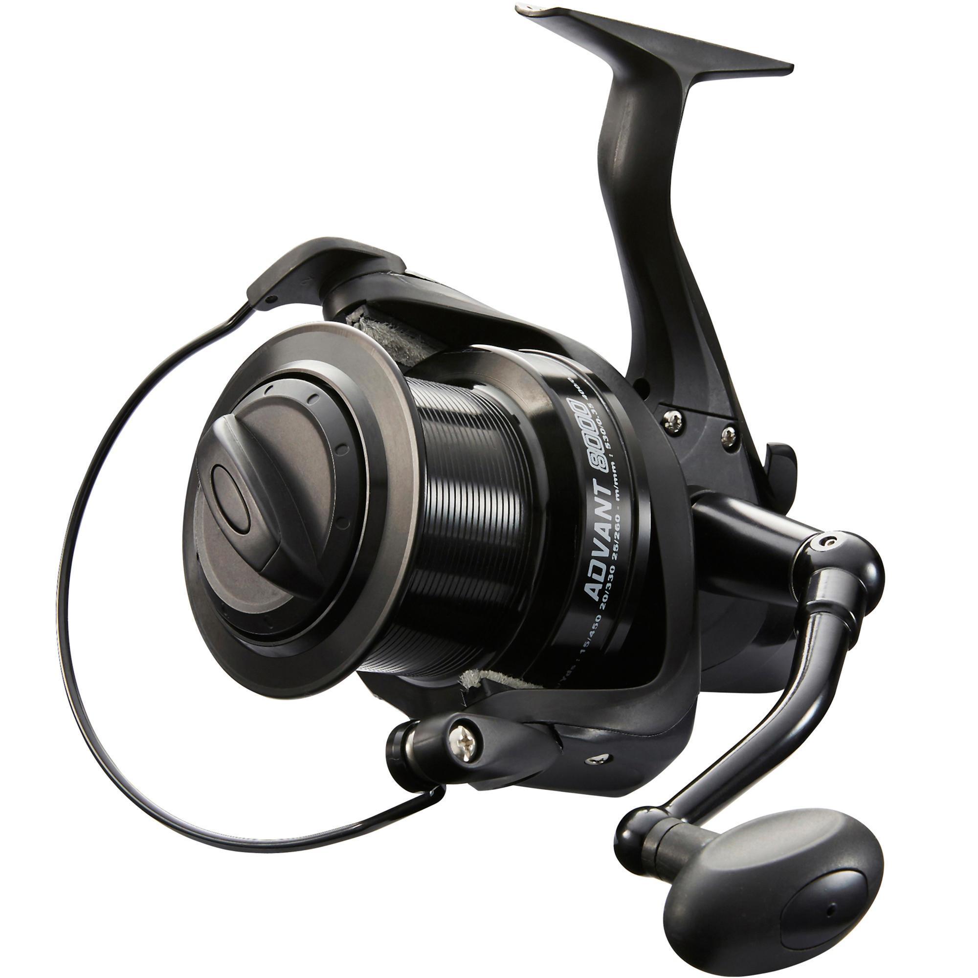 Angelrolle Surfcasting Advant Power 8000 schwarz