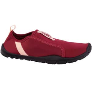 Aquaschuhe Schnorcheln Damen/Herren elastisch 120 rot