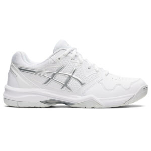 Asics Tennisschuhe Damen Gel Dedicate weiss/silber