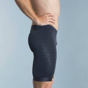 Badehose Jammer Fiti schwarz Hexagon