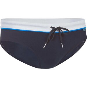 Badehose Slip 100 Pep Herren blau/weiss