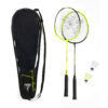 Badminton Set mit Schlägern und Bällen Magic Night