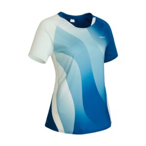 Badminton T-Shirt TS 560 Damen blau