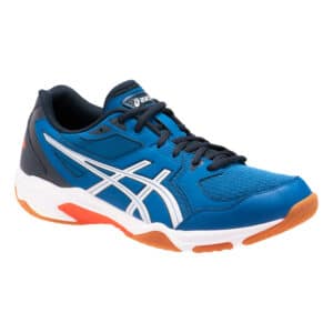 Badmintonschuhe Herren Gel-Rocket 10 blau/weiss