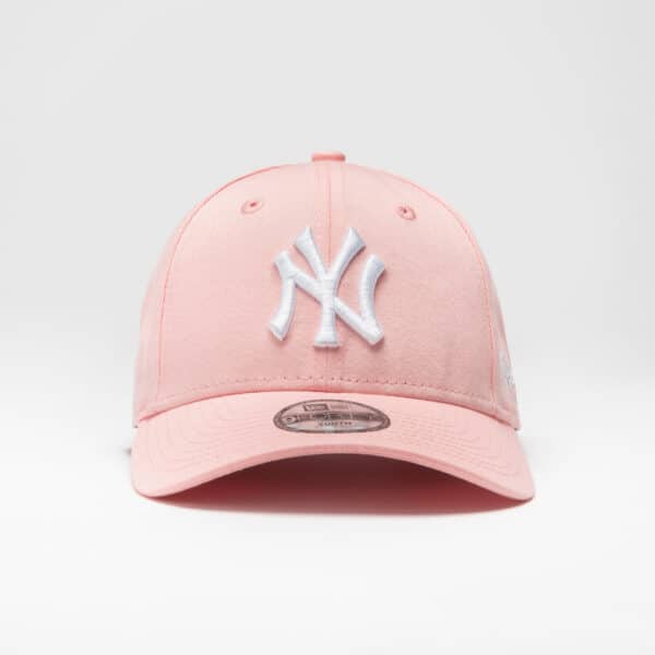 Baseballcap MLB New Era 9Forty New York Yankees Kinder rosa/weiss