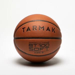 Basketball BT100 Größe 6 Kinder und Damen orange