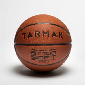 Basketball BT100 Grösse 7 Herren/Jungen ab 13 Jahren orange