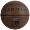 Basketball BT500 Größe 7 Grip Erwachsene braun