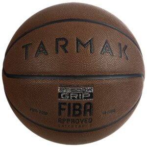 Basketball BT500 Größe 7 Grip Erwachsene braun
