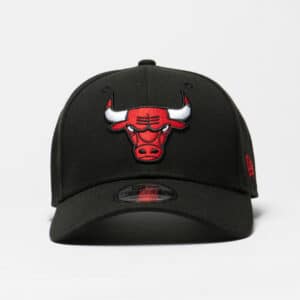 Basketball Cap NBA New Era 9Forty Chicago Bulls Damen/Herren schwarz/rot