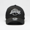 Basketball Cap NBA New Era 9Forty Los Angeles Lakers Damen/Herren schwarz/weiss