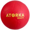 Beachhandball HB500B Größe 2 rot