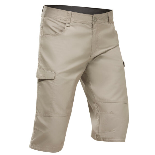 Bermudashorts Wandern NH500 Herren beige