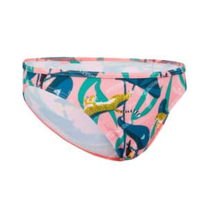 Bikini-Hose BOTTOM ZELI 100 Mädchen rosa