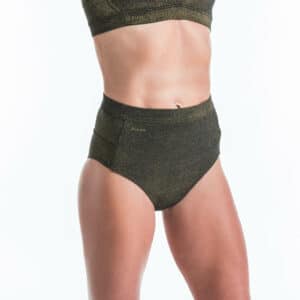 Bikini-Hose Rosa Surfen hoher