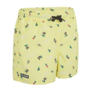 Boardshorts 100 Kinder gelb