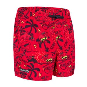 Boardshorts 100 Kinder rot