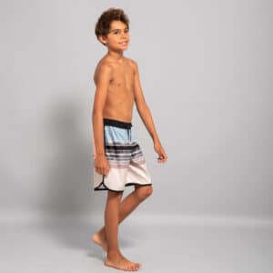 Boardshorts 500 Jungen beige