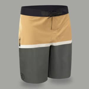 Boardshorts Surfen Standard 900 Flat Belt Dude khaki