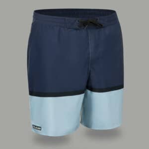 Boardshorts lang Surfen 100 Trendy blau