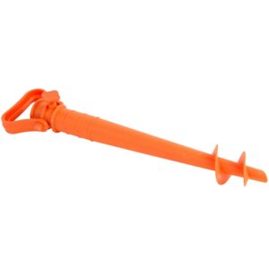 Bodenschraube Befestigung Sonnenschirmfuß Parasol Paruv orange