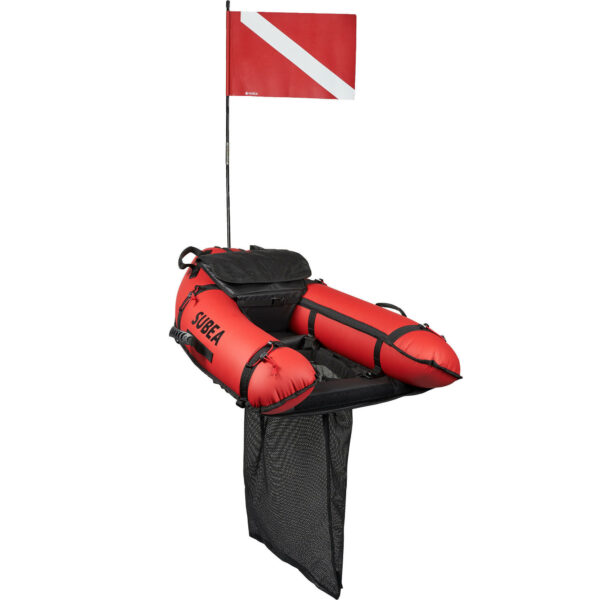Boot Freediving SPF 540 aufblasbar mit abnehmbarem Netz