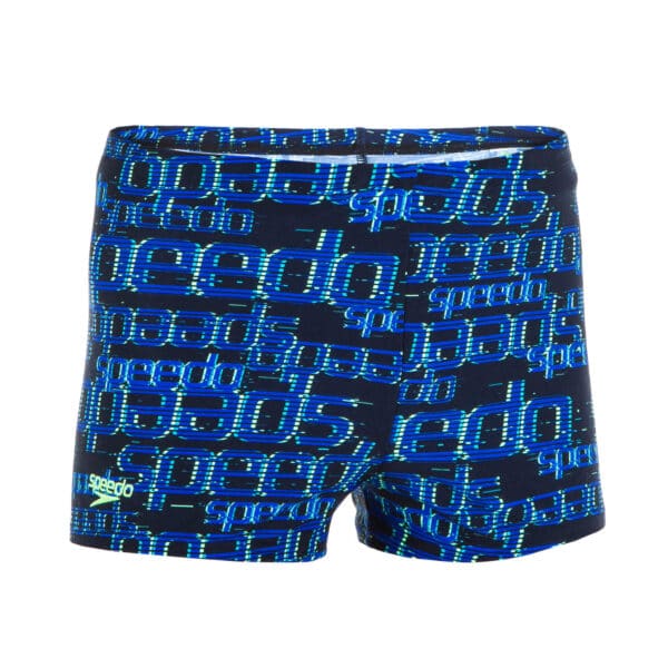 Boxer-Badehose Speedo All Over bedruckt Jungen blau