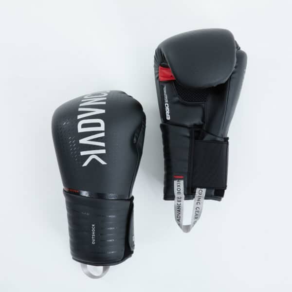 Boxhandschuhe 500 schwarz