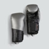 Boxhandschuhe 900 Sparring schwarz/silber