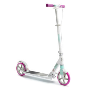 City-Roller Scooter MID 9 weiss/lila