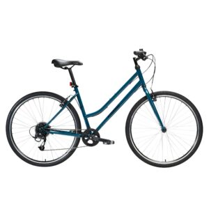 Crossbike 28 Zoll Riverside 120 tiefer Einstieg petrolblau