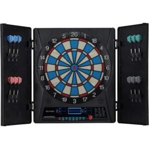 Dartscheibe ED520 Softdart elektronisch mit 12 Pfeilen