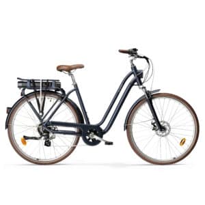 E-Bike City Bike 28 Zoll Elops 900E LF Damen dunkelblau