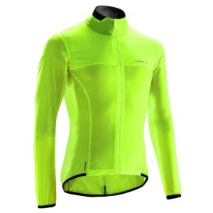 Fahrrad Windjacke Rennrad RR 500 Herren gelb