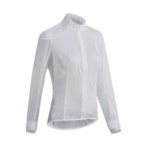 Fahrrad-Windjacke Ultralight Damen weiß