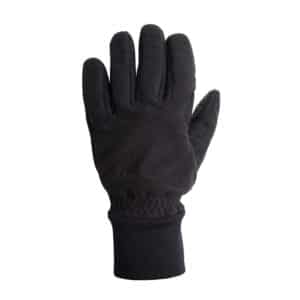 Fahrrad-Winterhandschuhe 100 Fleece schwarz