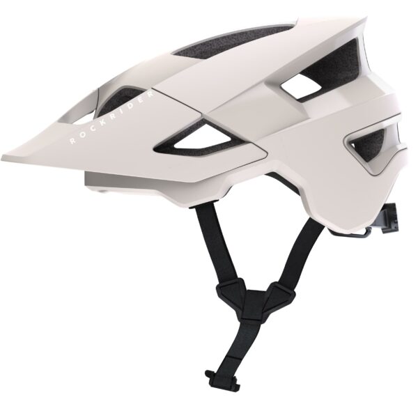 Fahrradhelm Rockrider Feel hellgrau