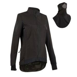 Fahrradjacke MTB Damen schwarz