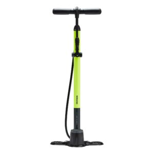 Fahrradpumpe Standpumpe 900 neongelb