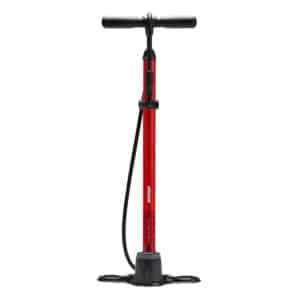 Fahrradpumpe Standpumpe 900 rot