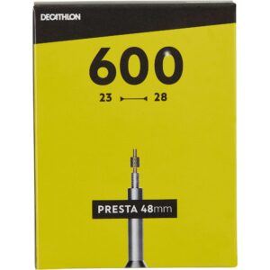 Fahrradschlauch 600 × 23/28 Presta 48 mm