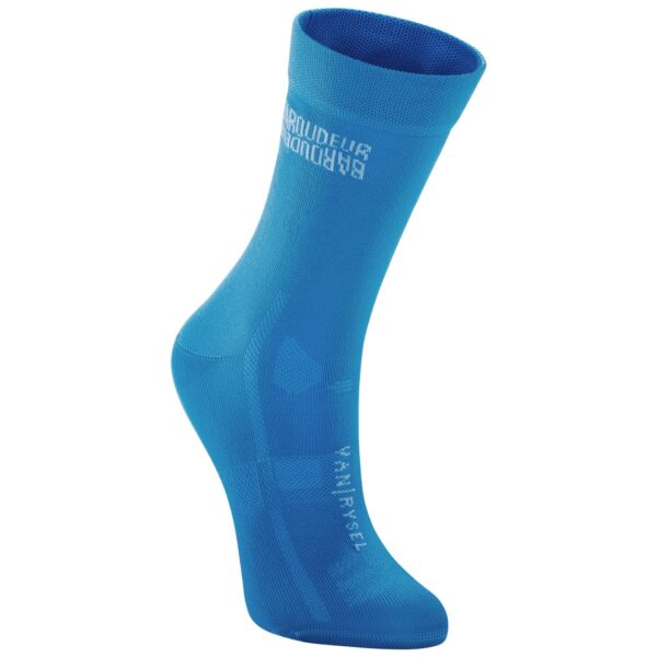 Fahrradsocken Roadr 500 blau