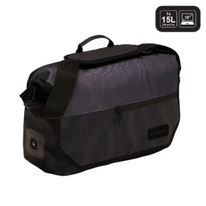 Fahrradtasche Businessbag 500 15 l schwarz/grau