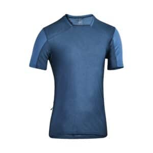 Fahrradtrikot kurzarm MTB EXPL 100 Herren blau