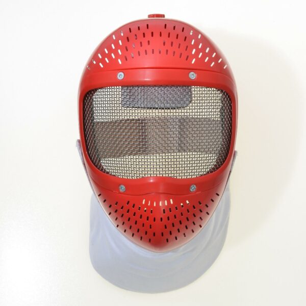 Fechtmaske Kinder rot