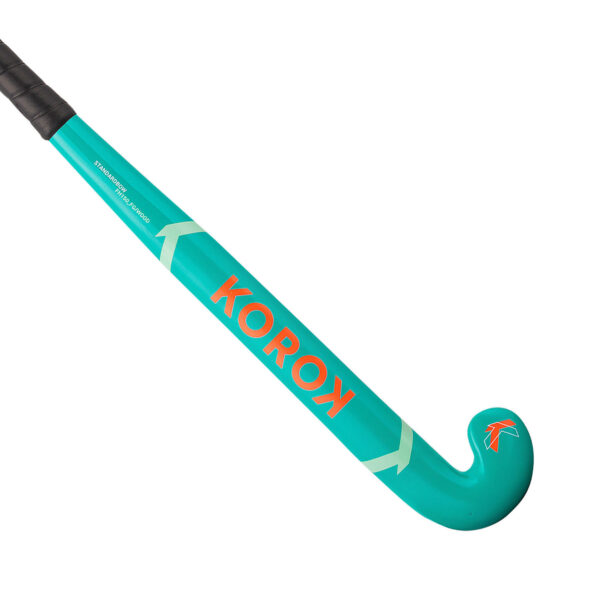 Feldhockeyschläger FH150 Einsteiger Holz/Glasfaser Kinder türkis