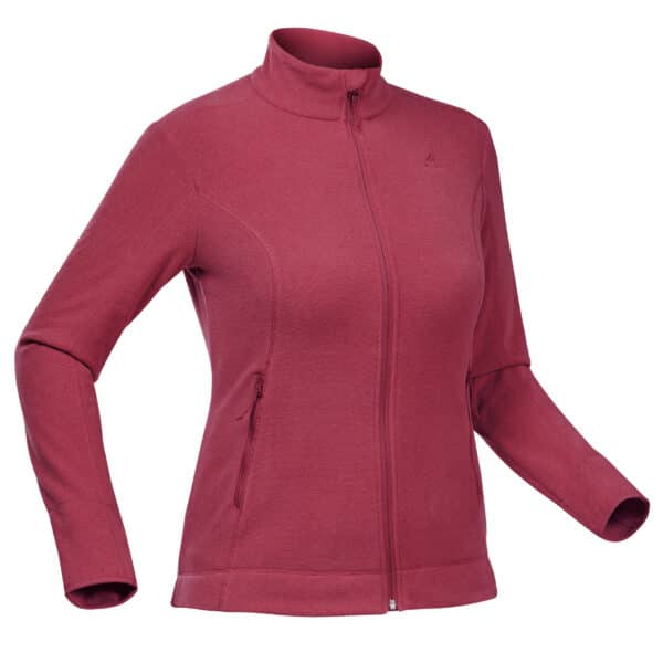 Fleecejacke Bergwandern MH120 Damen rosa